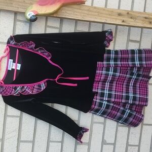 Youngland, Plaid Kids Casual Dress